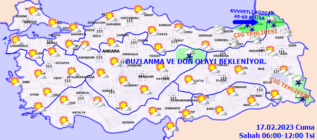 Meteoroloji’den kar yağışı uyarısı geldi! İşte il il 17 Şubat hava durumu… - Resim : 2