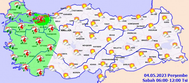 Meteoroloji uyardı: Birçok il için yağış alarmı! İşte il il 4 Mayıs hava durumu… - Resim : 2