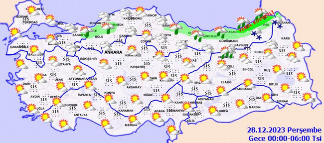 Meteoroloji’den İstanbul ve birçok il için sağanak uyarısı! İşte il il 27 Aralık hava durumu… - Resim : 5