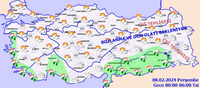 Meteoroloji’den sağanak ve kar yağışı uyarısı! İşte il il 7 Şubat hava durumu… - Resim : 6