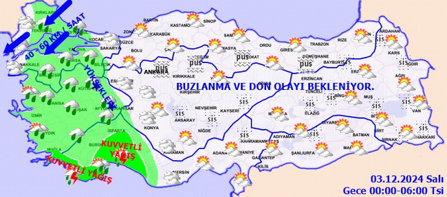 Meteoroloji’den sağanak ve kuvvetli rüzgar uyarısı! İşte il il 2 Aralık Pazartesi hava durumu… - Resim : 5