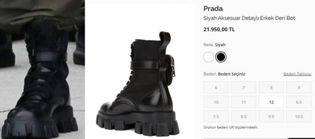 Çeçen lideri Kadirov'un lüks markaya ait botlarının değeri dikkat çekti - Resim : 2