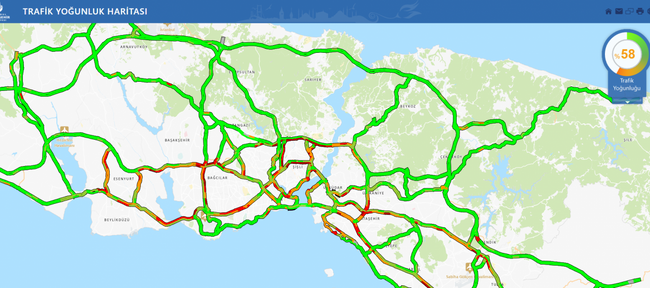 İstanbul'da bayram tatili öncesi trafik yoğunluğu - Resim : 1