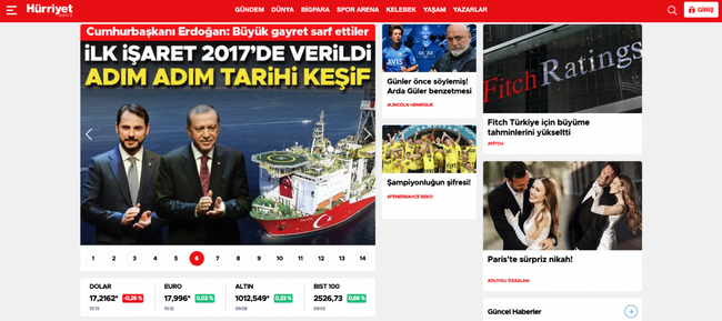 Hürriyet gazetesinde ‘Albayraklar’ etkisi! Dikkat çeken iki haber… - Resim : 1