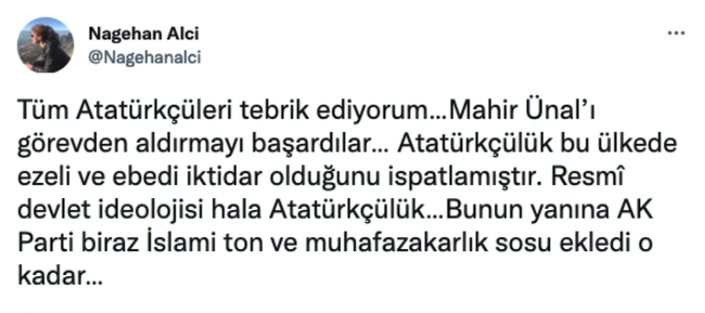 Nagehan Alçı’dan olay Mahir Ünal paylaşımı! ‘Tebrik ediyorum…’ - Resim : 2