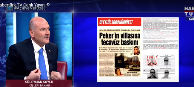 Süleyman Soylu 'yeni öğrendim' dedi... 'Sedat Peker bir kıza tecavüz etmiş, dosya kapanmış!' - Resim : 1