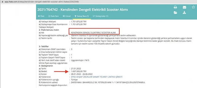 İBB'den otomobil fiyatına scooter alımı! Ödeyeceği miktar şoke etti - Resim : 1