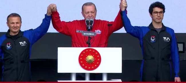 Erdoğan açıkladı! Türkiye'nin ilk uzay yolcuları belli oldu - Resim : 1