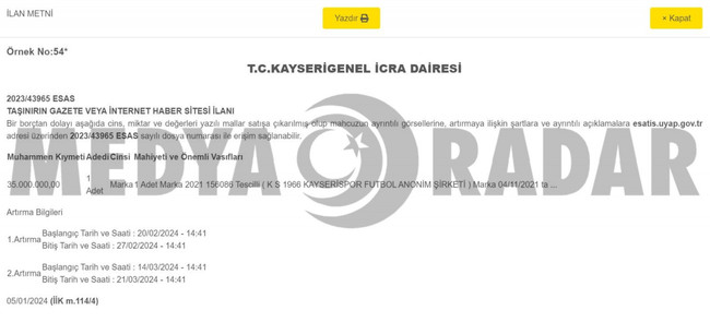 Futbol batıyor: Süper Lig takımı icradan satılık! Açık arttırmayla satılacak… - Resim : 4