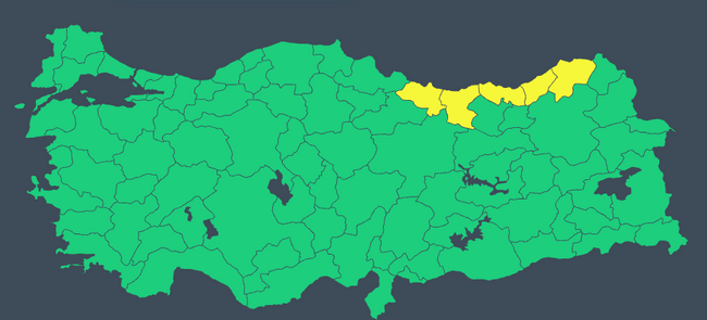 Meteoroloji’den kuvvetli yağış uyarısı geldi! İşte il il 6 Eylül Cuma hava durumu… - Resim : 1