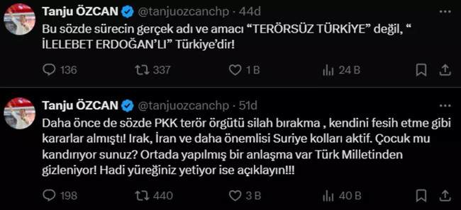 Tanju Özcan'dan PKK'nın kararı hakkında 'anlaşma' iddiası: Çocuk mu kandırıyorsunuz? - Resim : 1