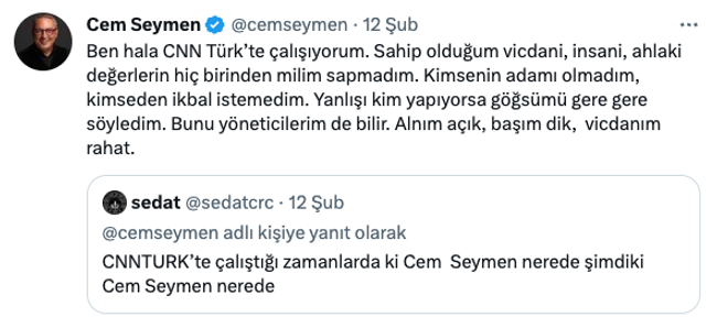 Cem Seymen’in başını o tweetler mi yaktı? CNN Türk yolları ayırdı… - Resim : 29