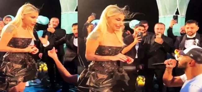 İrem Derici'ye düğünde evlilik teklifi sürprizi! - Resim : 1