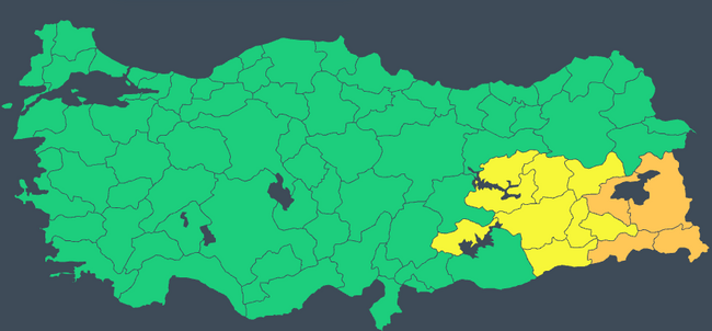 Çok sayıda il için uyarı: Kar ve sağanak bekleniyor! İşte il il 22 Mart hava durumu… - Resim : 1