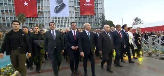 6'lı masadan Ekrem İmamoğlu'na destek mitingi! Bir tek o lider katılmadı - Resim : 2