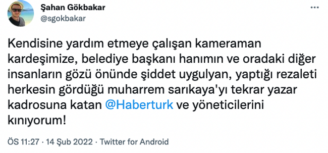 Şahan Gökbakar’dan Habertürk’e sert tepki! ‘Muharrem Sarıkaya’yı tekrar…’ - Resim : 2