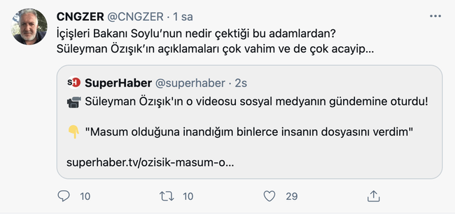 Süleyman Özışık’ın açıklaması ortalığı karıştırdı! 'Soylu'ya binlerce dosya verdim' - Resim : 1
