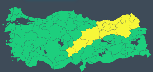 Birçok kent için gök gürültülü sağanak uyarısı! İşte il il 9 Haziran Pazar hava durumu… - Resim : 1