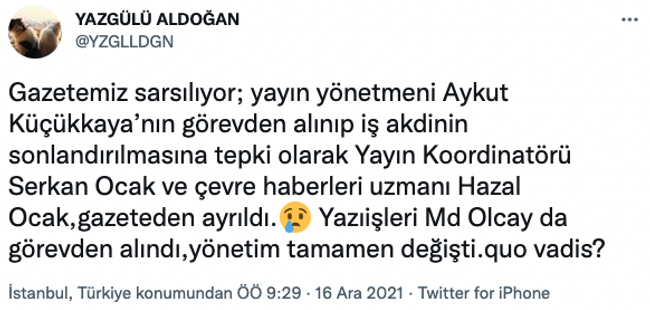 Cumhuriyet’te sular durulmuyor! İstifalar ve görevden alma depremi - Resim : 2