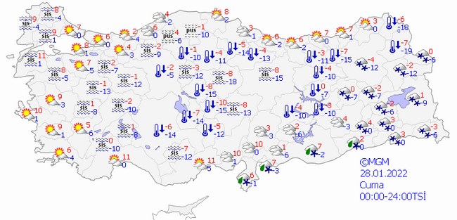 Meteorolojiden çok sayıda bölgeye uyarı! - Resim : 2