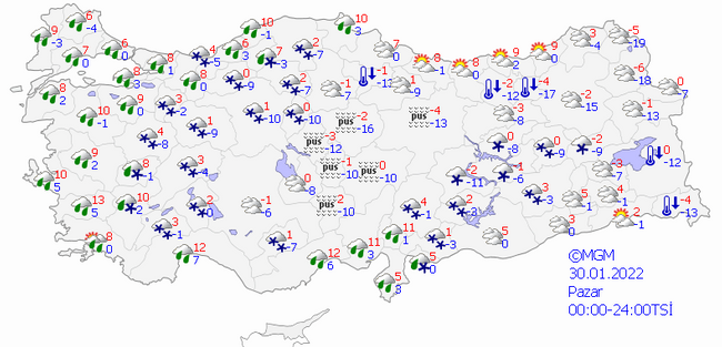Meteorolojiden çok sayıda bölgeye uyarı! - Resim : 4