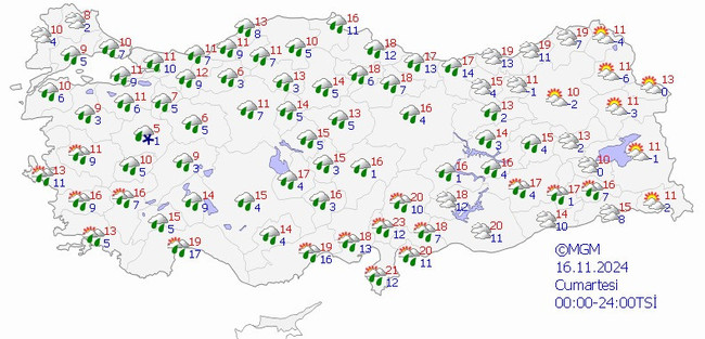 Meteoroloji açıkladı: Cuma sabahı Türkiye'ye girecek - Resim : 1