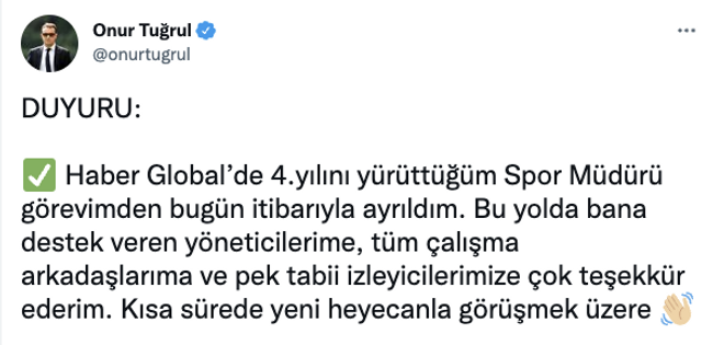 Haber Global'de üst düzey ayrılık! "Adres değiştiriyorum" - Resim : 2