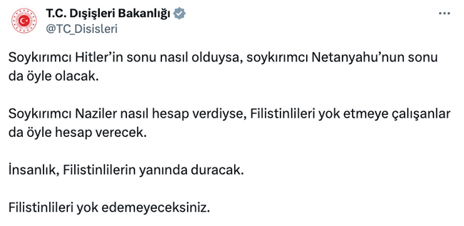 İsrailli Bakan’dan Erdoğan’a 'Saddam Hüseyin'li yanıt! Dışişleri'nden jet açıklama geldi… - Resim : 3