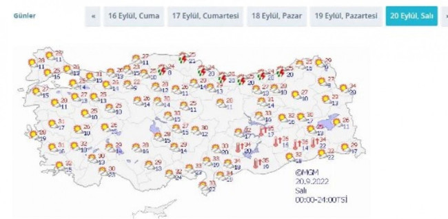 Meteoroloji'den yüksek sıcaklık ve sağanak uyarısı - Resim : 5