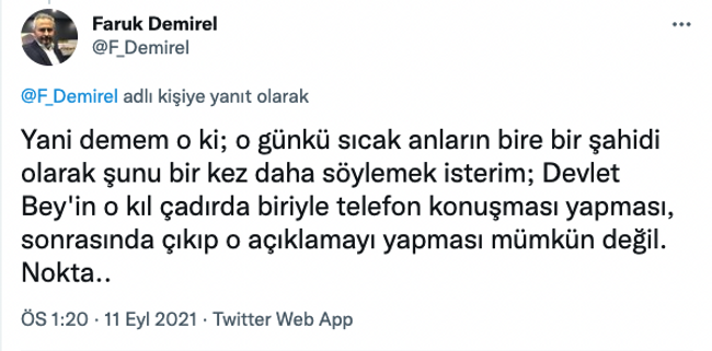Faruk Demirel’den ‘Bahçeli’ iddialarına yalanlama! ‘Doğru olma ihtimali yok...’ - Resim : 5