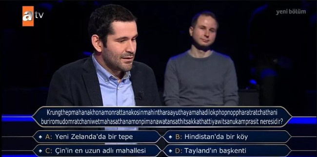 Kim Milyoner Olmak İster'de şaşkına çeviren soru! Kenan İmirzalıoğlu ne yapacağını şaşırdı - Resim : 1