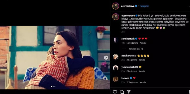 Gönül Dağı'nın başrol oyuncusu diziye veda etti! - Resim : 1