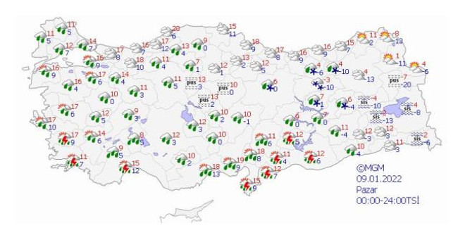 Hafta sonu plan yapanlar dikkat! Meteoroloji'den sağanak yağmur uyarısı - Resim : 2