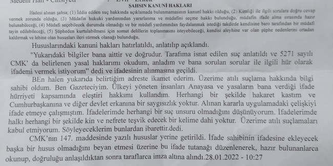 TV5 muhabiri hakkında 'Cumhurbaşkanına hakaret'ten soruşturma: O paylaşımlar gerekçe gösterildi - Resim : 1