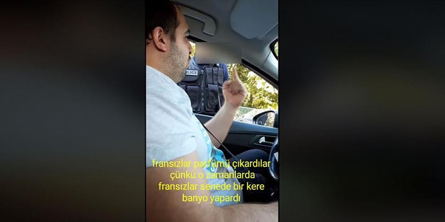 Fransalı gurbetçinin Fransız polisiyle temizlik tartışması 'sahte' çıktı! - Resim : 2