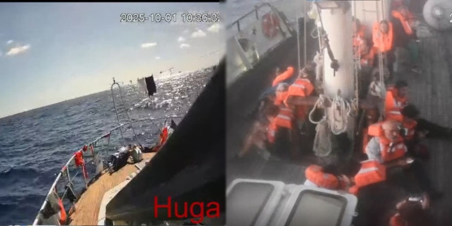 Sumud Filosu'na İsrail müdahalesi başladı! Askerler gemilere baskın yaptı... - Resim : 11