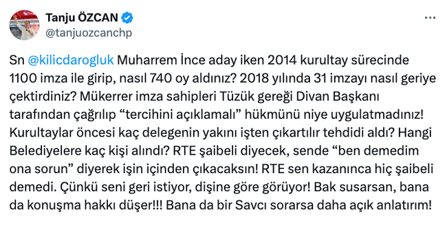 ‘Muharrem İnce’ iddiası ortalığı karıştırdı! ‘İspat etsin kafama sıkarım…’ - Resim : 1