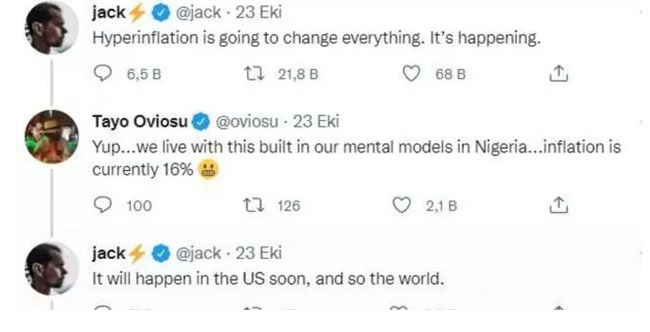 Twitter'in kurucusu Jack Dorsey'den kehanet gibi iddia: ABD'den başlayıp dünyaya yayılacak - Resim : 1