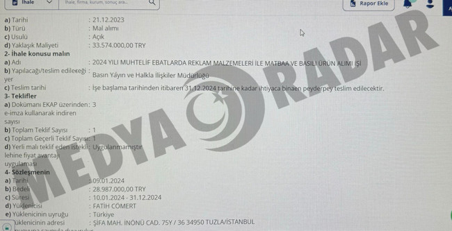 Üsküdar’dan ‘Cömert’ ihale! Önce fotoğraf sonra ihale… - Resim : 1