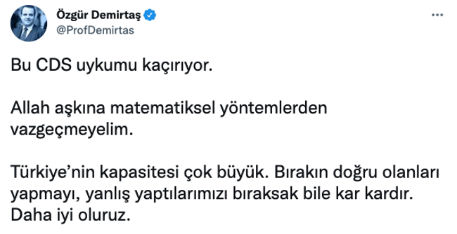 Prof. Dr. Özgür Demirtaş'tan CDS yorumu! ‘Türkiye’yi felakete götürdüler…’ - Resim : 3