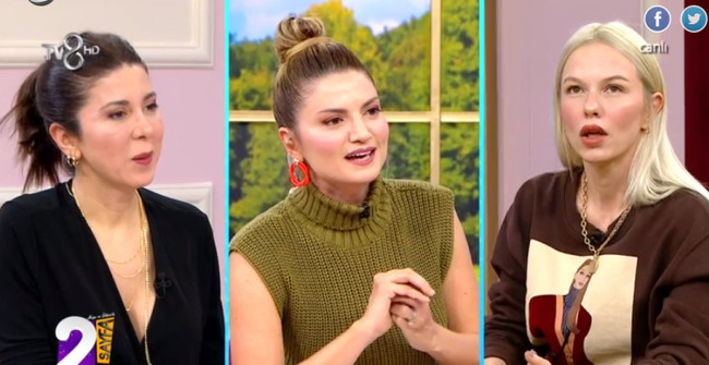 Seçil Gür'ün göğüs silikonu dikkatlerden kaçmadı! Sunucular şaşkına döndü - Resim : 1