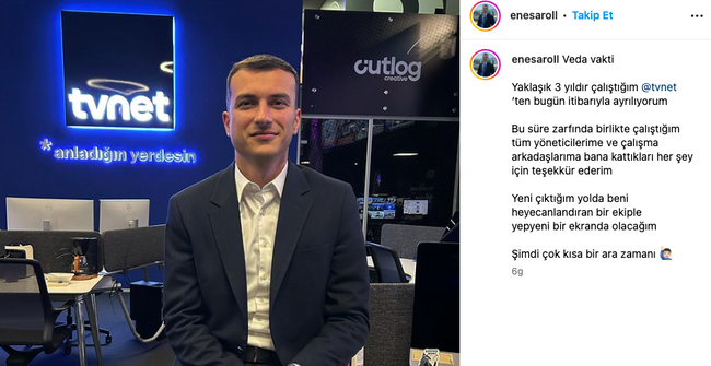 TVNET’ten ayrılık haberi geldi! ‘Yepyeni bir ekranda olacağım…’ - Resim : 1