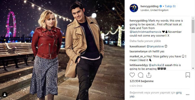 Emilia Clarke'lı romantik komediden ilk kare geldi - Resim : 2