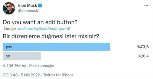 Elon Musk sinyali vermişti: Twitter'ın yeni özelliği merakla bekleniyor! - Resim : 1