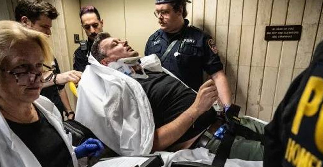 AA kameramanına ABD’de sert müdahale! Kafasını yere çarpan Vural Elibol hastaneye kaldırıldı - Resim : 3