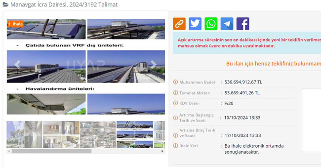 Antalya'nın ünlü turizmcisiydi! Oteli 536 milyon liradan satışa çıktı! - Resim : 1