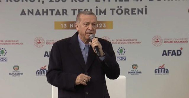 Cumhur İttifakı tam kadro Malatya'da! Erdoğan tarih verdi: "Bir kısmını teslim edeceğiz" - Resim : 4