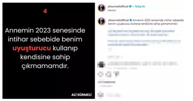 Ali Sürmeli'nin Instagram hesabı hack'lendi! Olay yaratan iddialar - Resim : 2