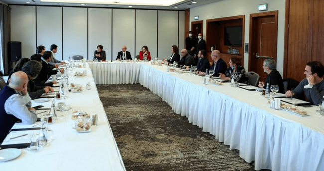 Kılıçdaroğlu, sanatçı ve tiyatrocularla buluştu - Resim : 1