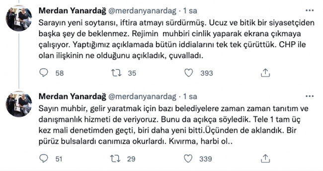 Merdan Yanardağ'dan Muharrem İnce'ye olay cevap! "Sarayın yeni muhbiri yine kıvırmış" - Resim : 2